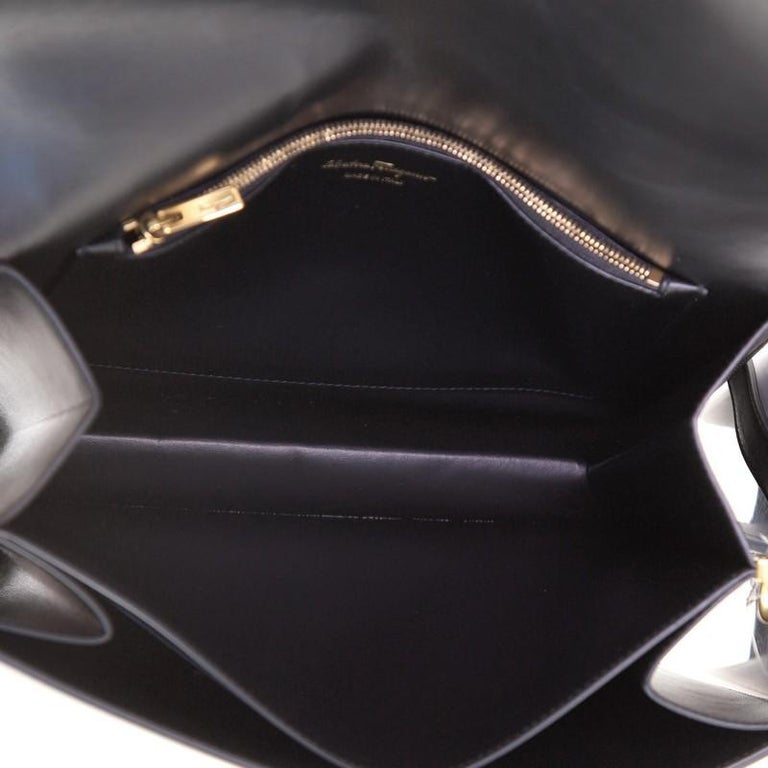 Salvatore Ferragamo Joanne Shoulder Bag Leather Large at 1stDibs