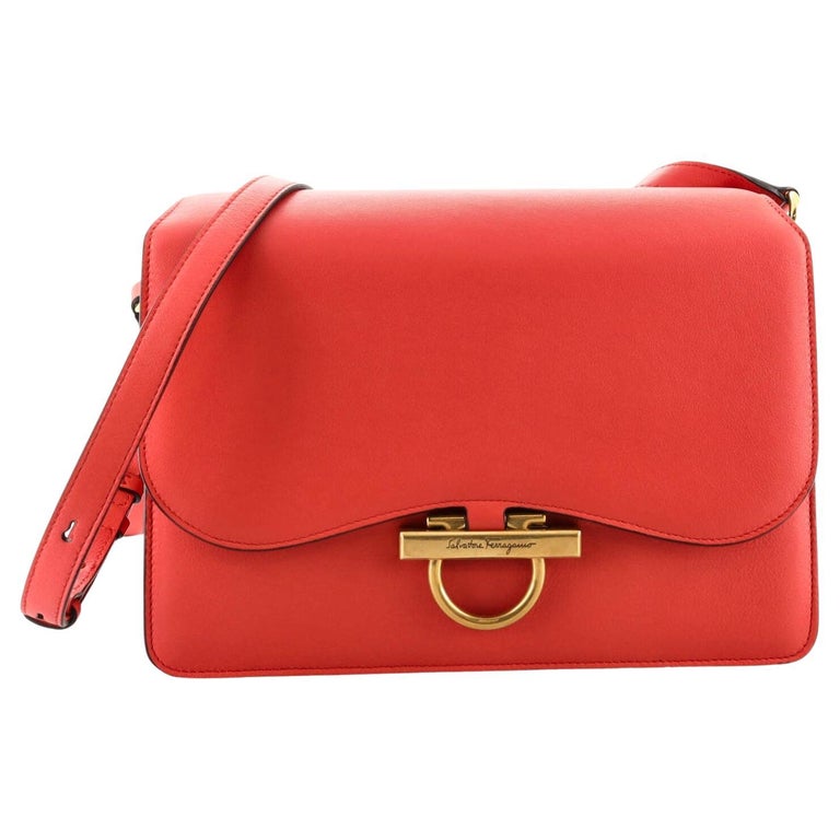 Salvatore Ferragamo Joanne Shoulder Bag Leather Large at 1stDibs