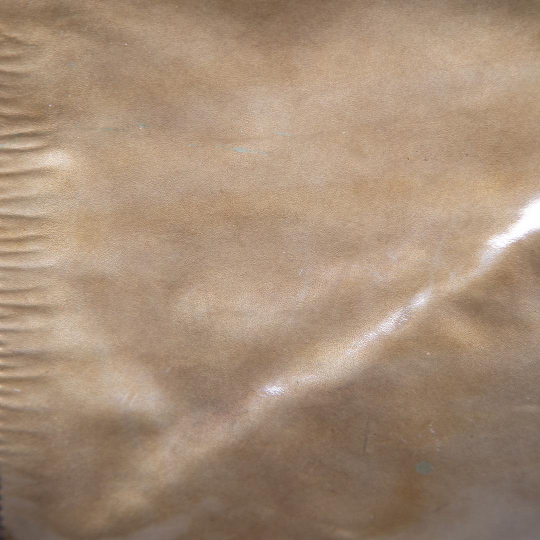 Women's Salvatore Ferragamo Khaki Vinyl Square Bag