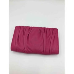 Salvatore Ferragamo Leather Clutch Bag in Pink