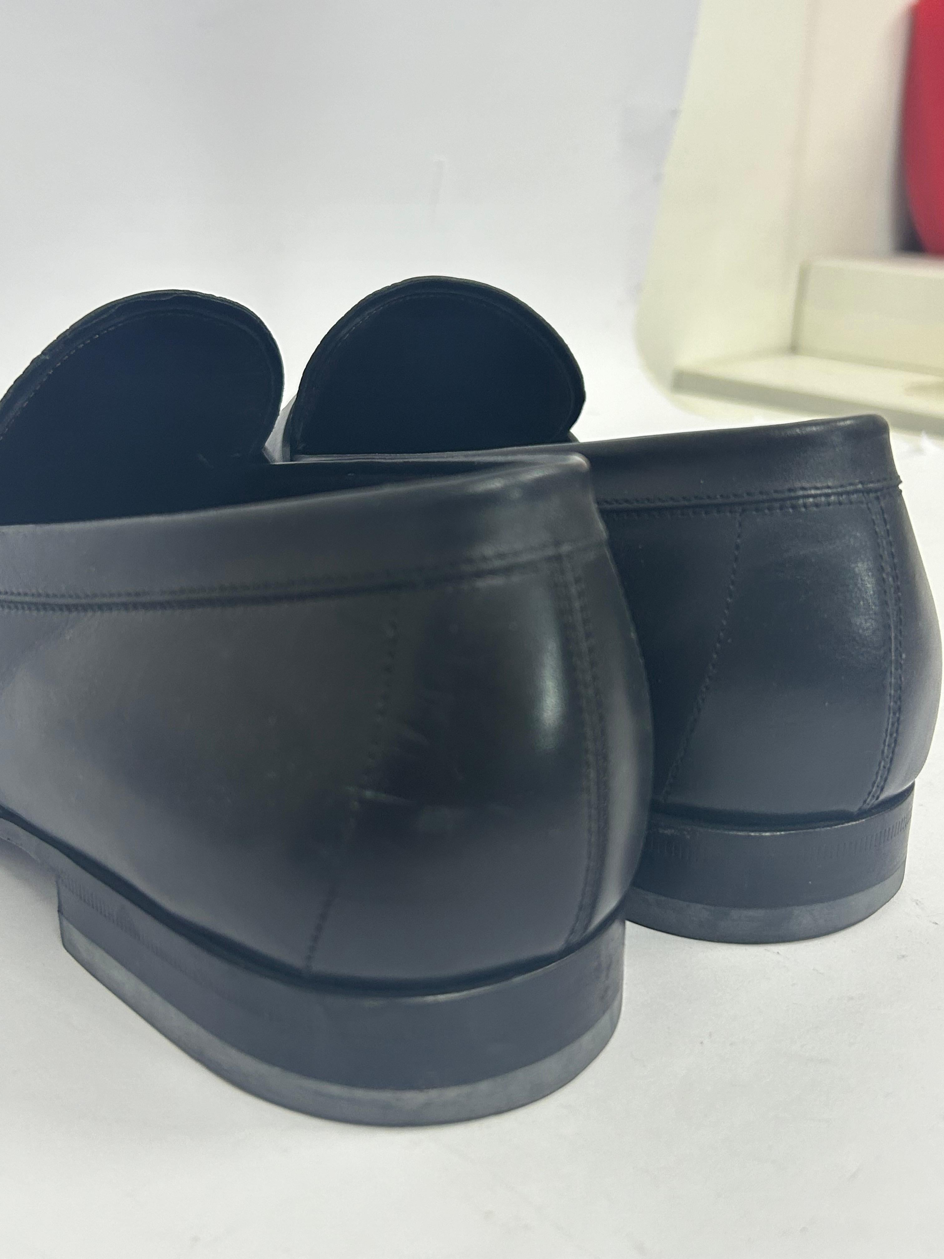 Men's Salvatore Ferragamo Leather Penny Loafers Size 11
