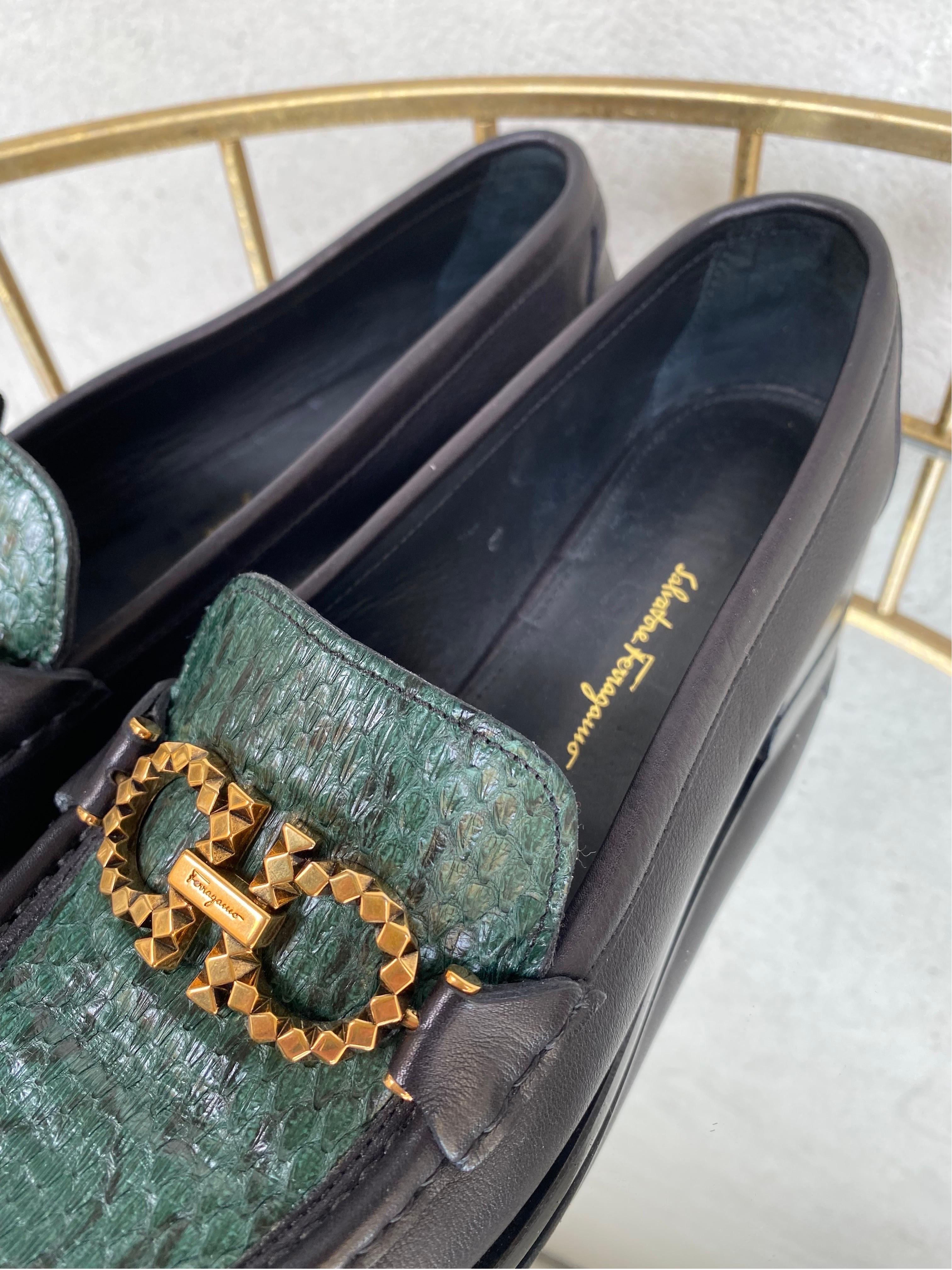 Salvatore Ferragamo loafers  In Excellent Condition For Sale In Carnate, IT