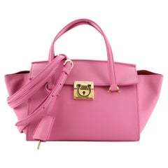 Salvatore Ferragamo Mara Tote Leather Mini