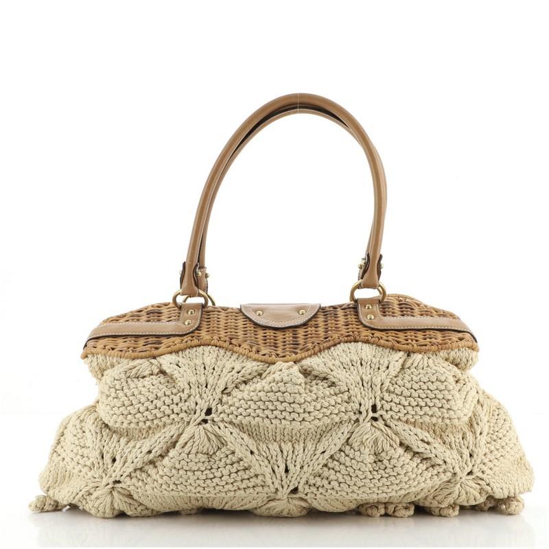 ferragamo crochet bag