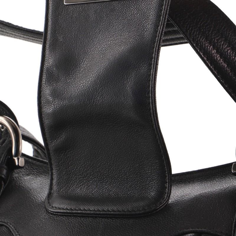 Salvatore Ferragamo Marisa Satchel Pleated Leather Small 2