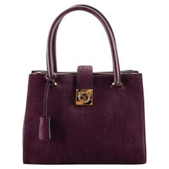 Salvatore Ferragamo Marlene Tote Pony Hair Small