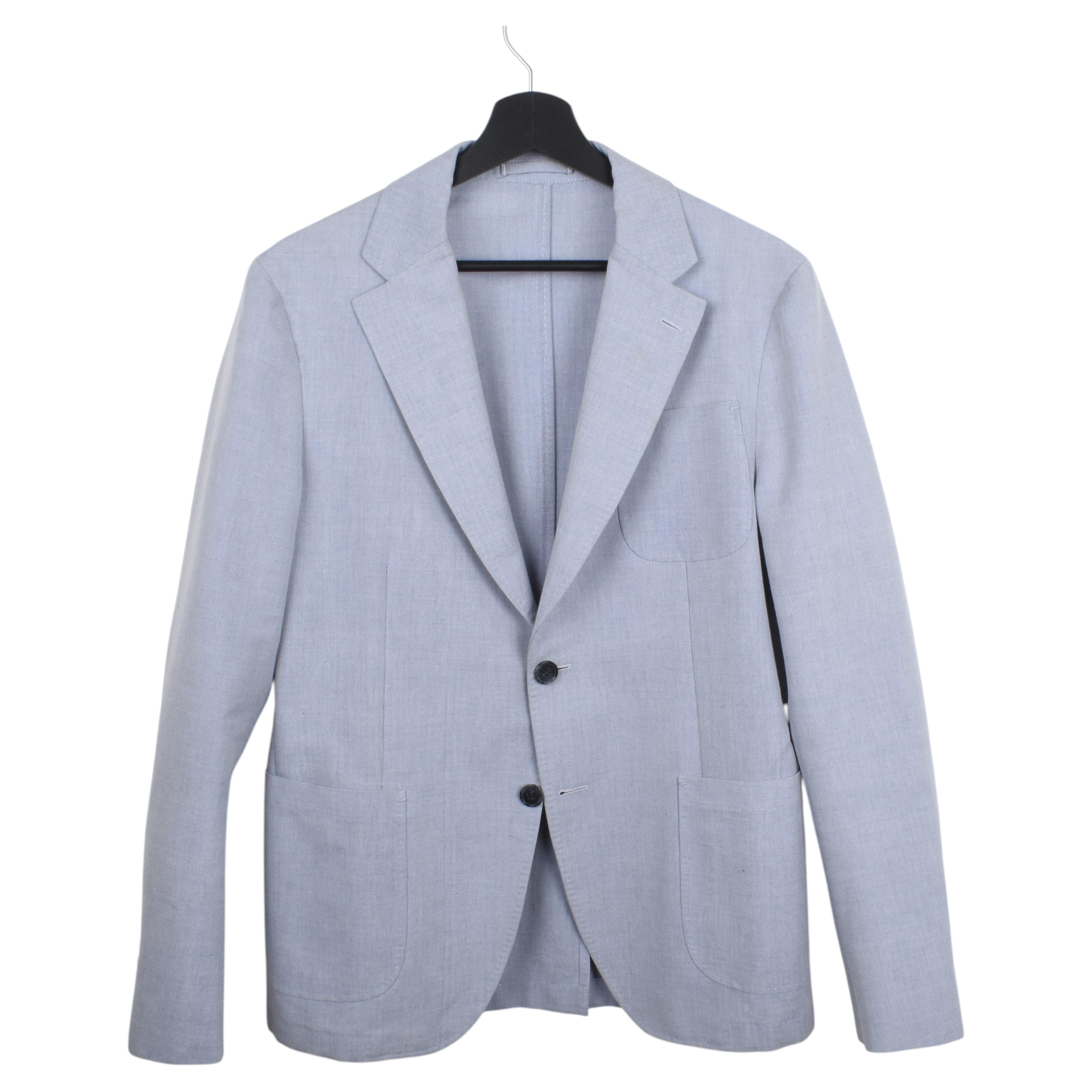 Salvatore Ferragamo Men Jacket Light Slim Bazer Size IT48-M, S1973