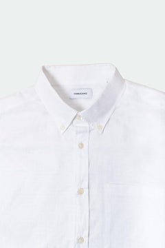 Salvatore Ferragamo Men's XL Cotton Shirt with Monogram Pattern, Italy