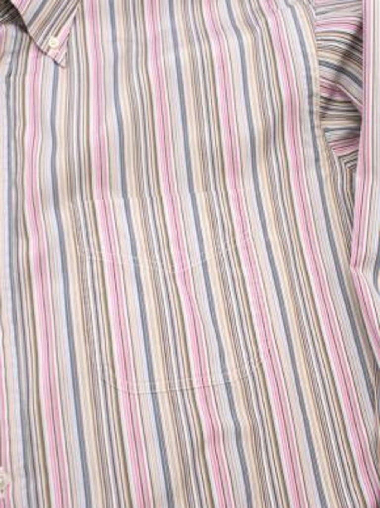 Salvatore Ferragamo striped sleeveless knit top
