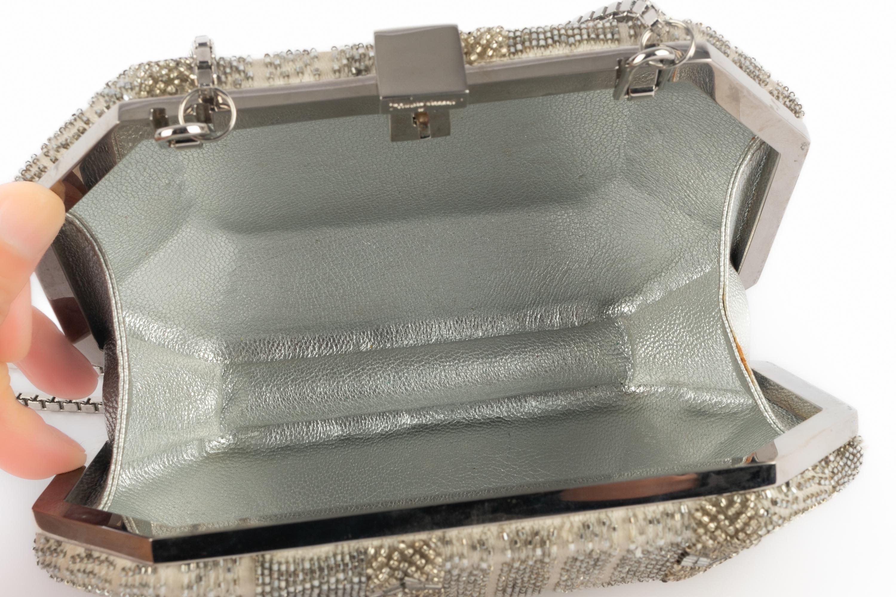 Salvatore Ferragamo minaudiere bag en vente 6