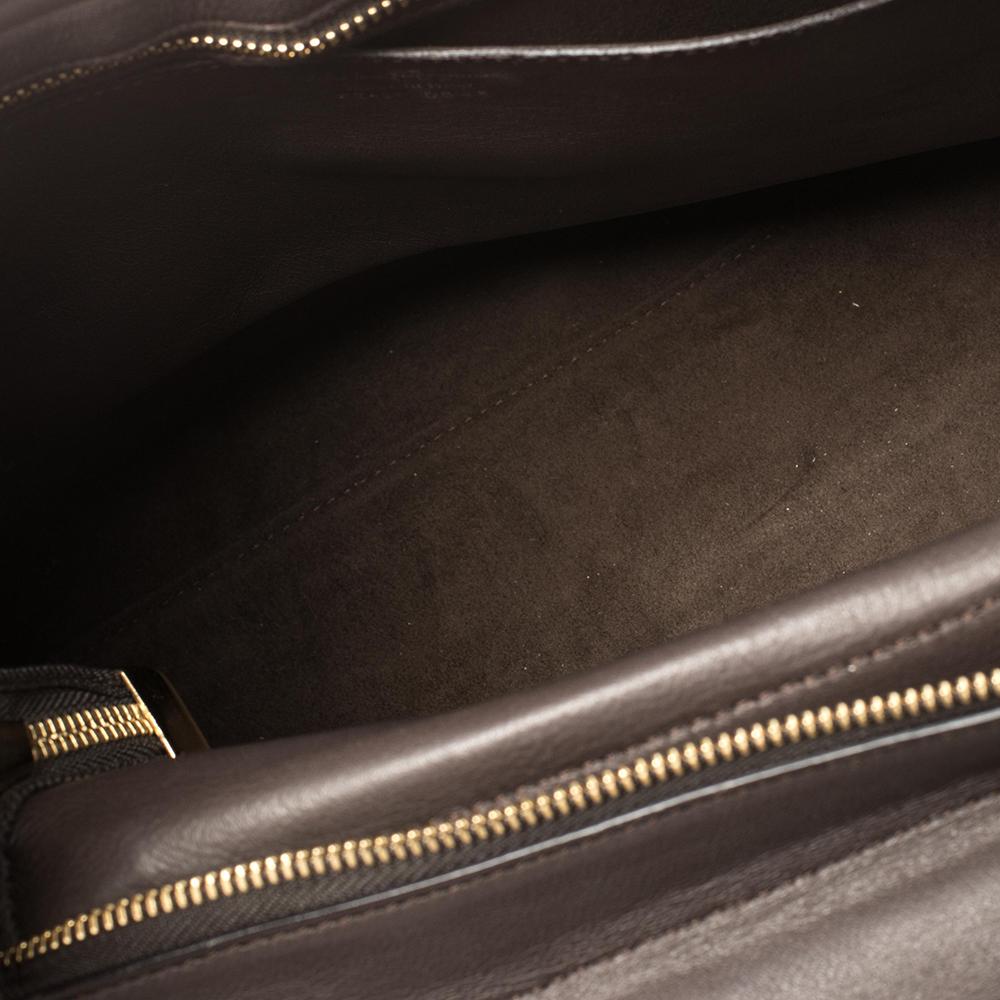 Salvatore Ferragamo Mehrfarbige große Sofia Top Handle Bag aus Leder 5