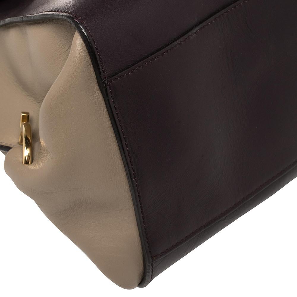 Women's Salvatore Ferragamo Multicolor Leather Large Sofia Top Handle Bag