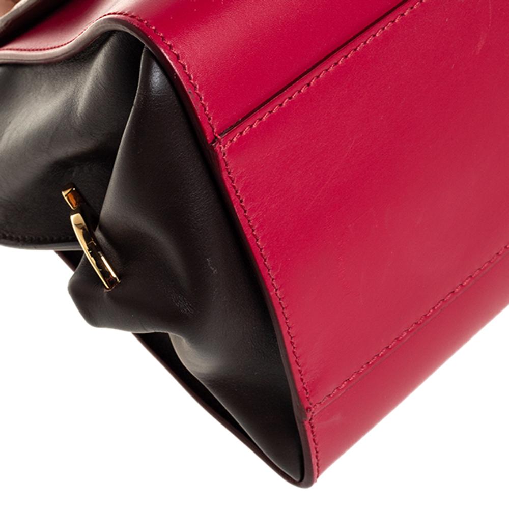 Salvatore Ferragamo Multicolor Leather Medium Sofia Top Handle Bag 3