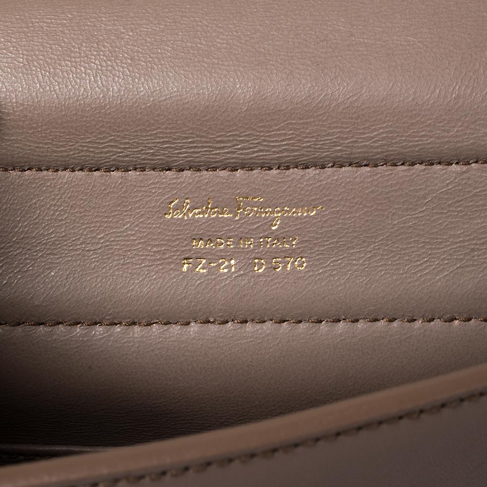 Salvatore Ferragamo Multicolor Leather Sofia Top Handle Bag 1
