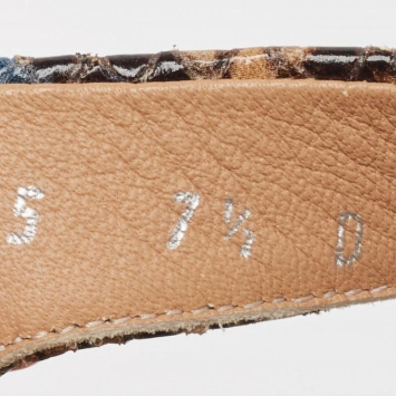 Perfectly sewn and finished to ensure an elegant look and fit, these Salvatore Ferragamo wedge shoes are a purchase you'll love flaunting. They look great on the feet.