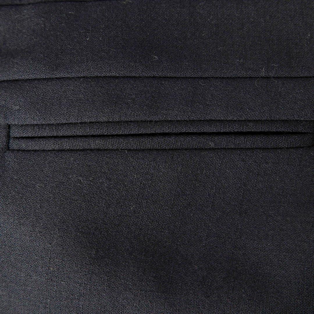 Noir Salvatore Ferragamo - Robe sans manches ajustée bleu marine, taille XS en vente