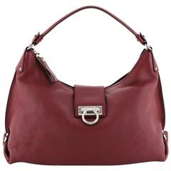 Salvatore Ferragamo New Fanisa Hobo Leather Large