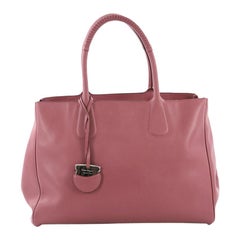 Used Salvatore Ferragamo Nolita Tote Leather Large