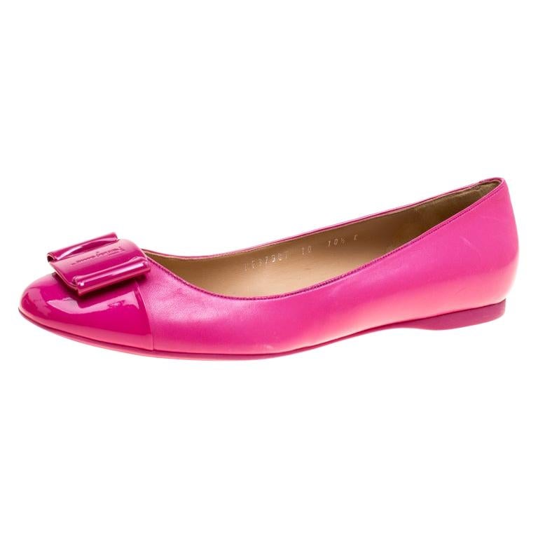 ferragamo pink shoes