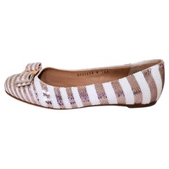 Salvatore Ferragamo Ballerine con paillettes rosa - EU 37