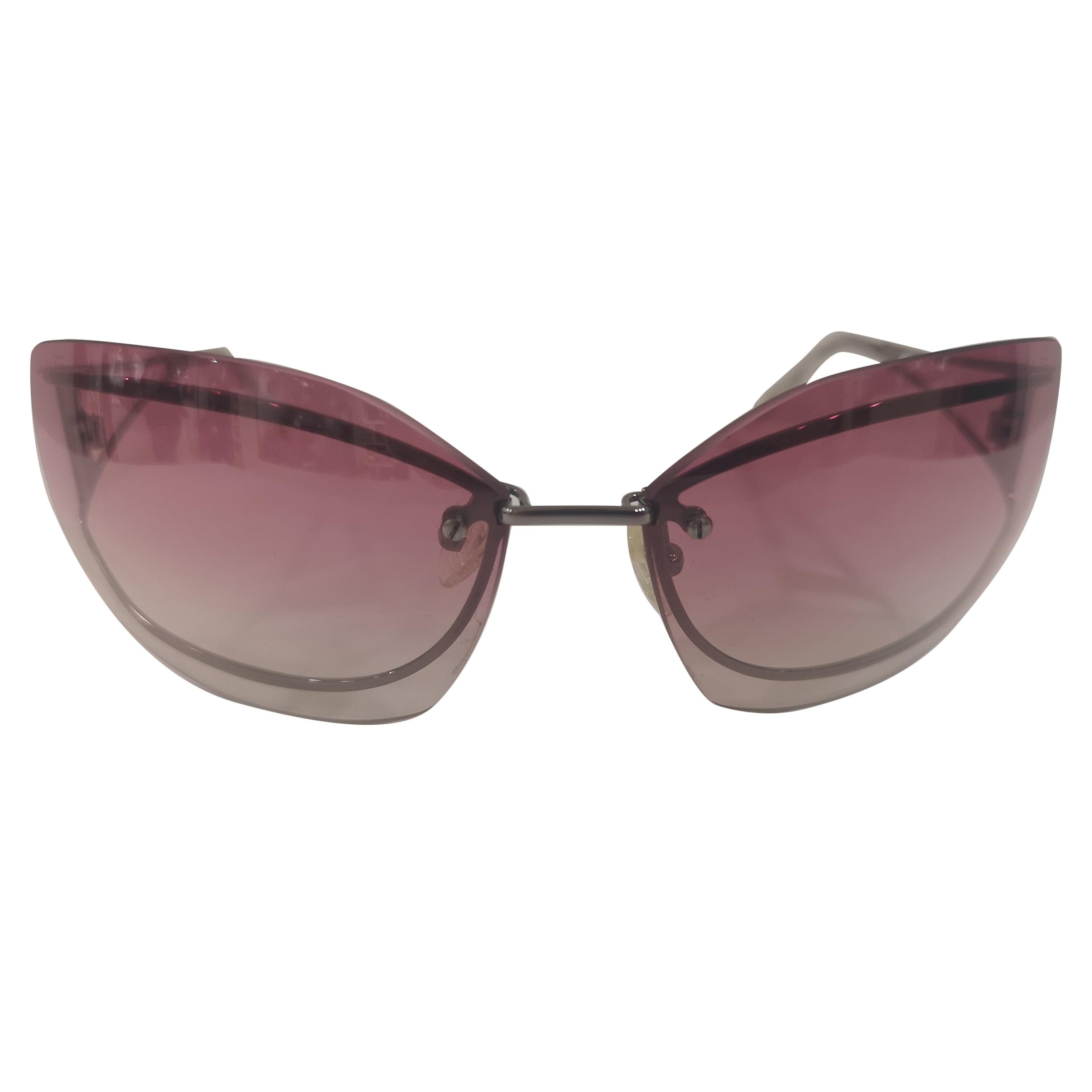 Salvatore Ferragamo pink sunglasses NWOT