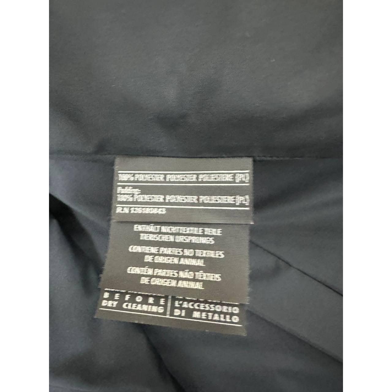 Donna Salvatore Ferragamo Cappotto trapuntato con colletto in pelle Sz.42 in vendita