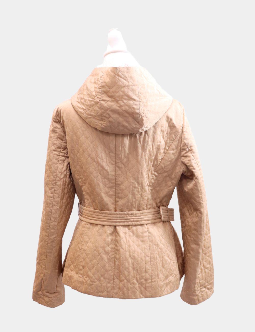 Brown Salvatore Ferragamo Quilted Jacket IT 46