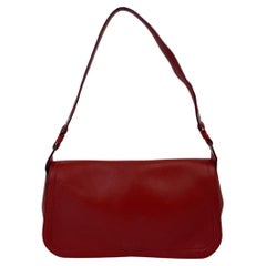 Salvatore Ferragamo Red Leather Handbag