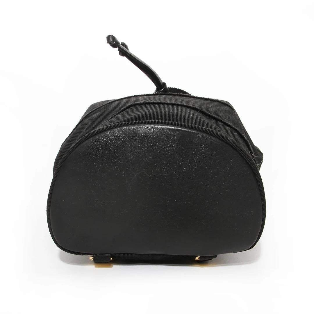 Salvatore Ferragamo Ribbon & Chain Backpack 1