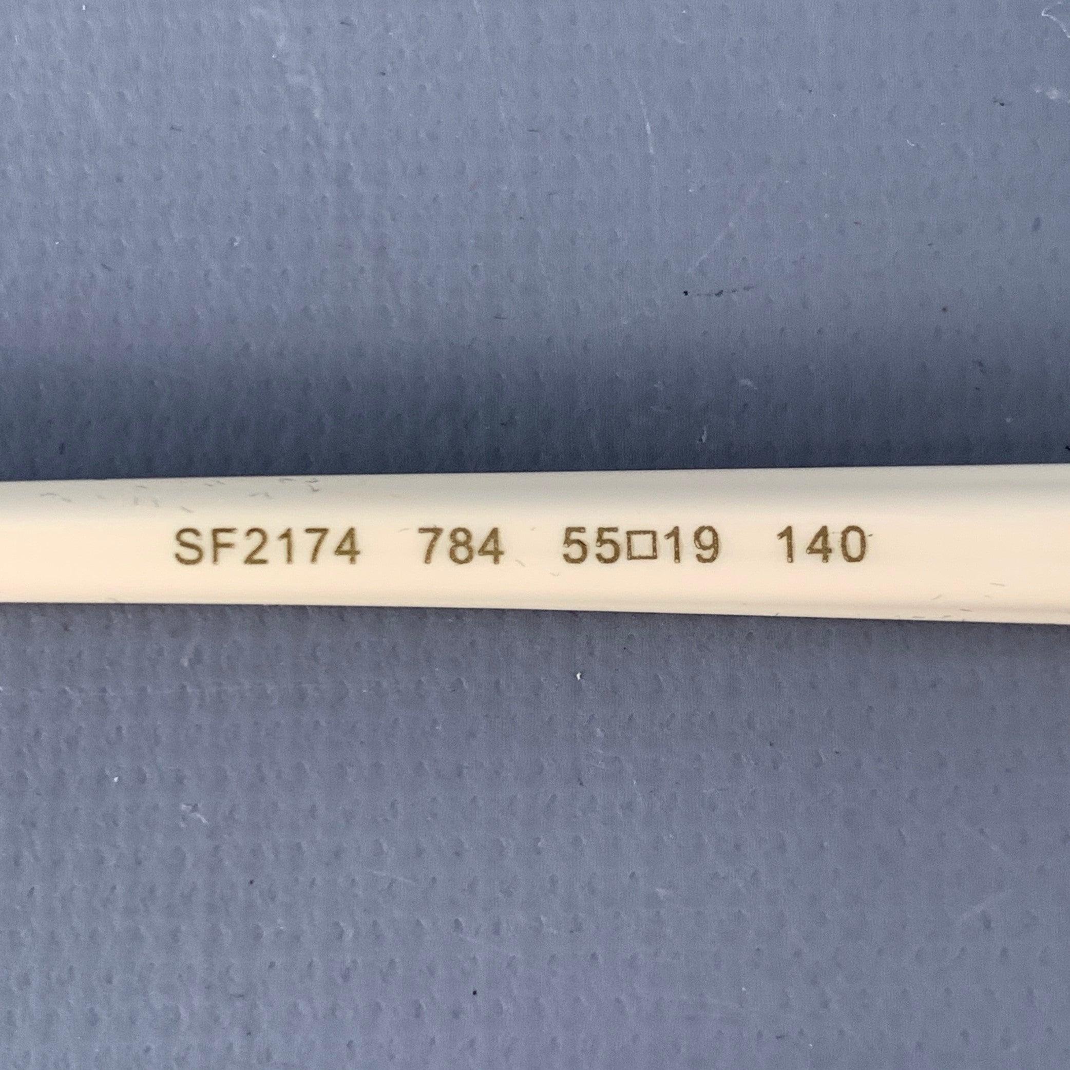 Donna Occhiali da sole Aviator in metallo acetato oro rosa Salvatore Ferragamo in vendita