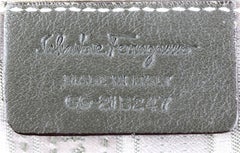 Salvatore Ferragamo Ruched Leather Shoulder Bag