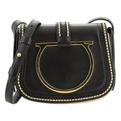 Used Salvatore Ferragamo Sabine Shoulder Bag Leather Small