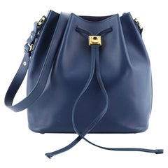 Salvatore Ferragamo Sansy Bucket Bag Leather