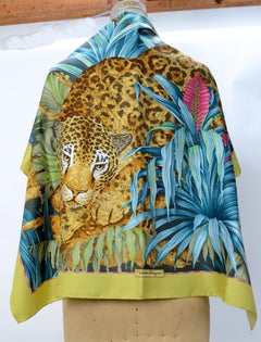 Salvatore Ferragamo Scarf in Signature Giaguaro or Jungle Leopard
