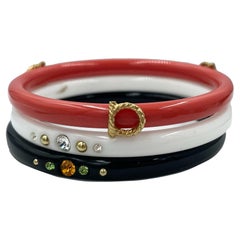 Salvatore Ferragamo set of three bracelets