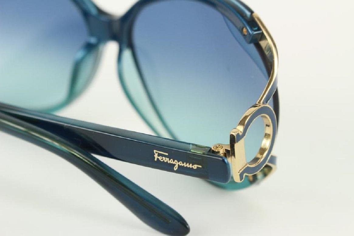 Salvatore Ferragamo SF600S Blue Women's Sunglasses 827sf13 1