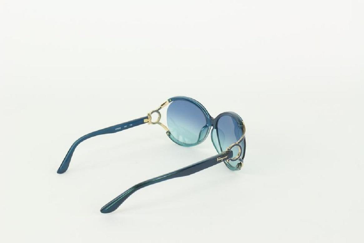 Salvatore Ferragamo SF600S Blue Women's Sunglasses 827sf13 3
