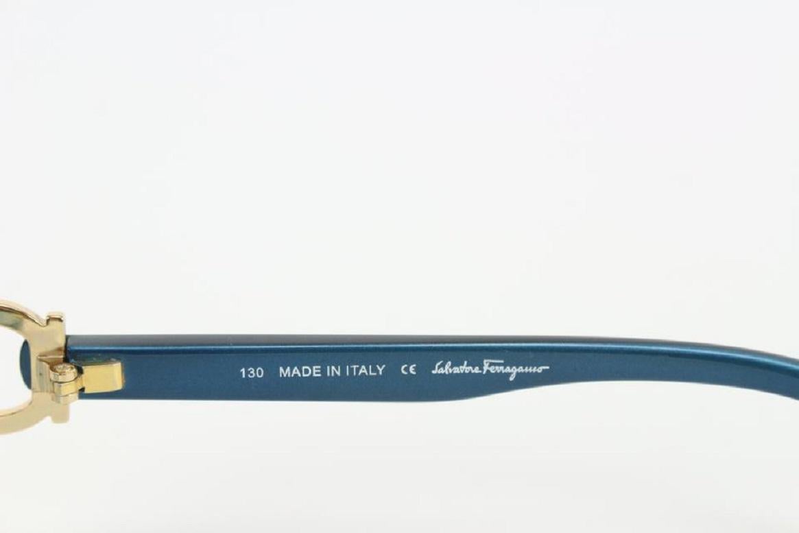 Salvatore Ferragamo SF600S Blue Women's Sunglasses 827sf13 4