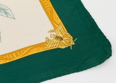 Salvatore Ferragamo Silk Bird Scarf