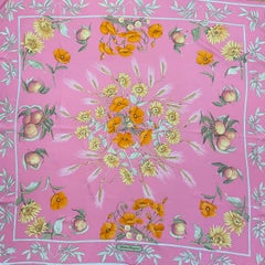 Salvatore Ferragamo Silk Floral Scarf