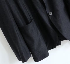 Salvatore Ferragamo Silk & Linen Jersey Sports Jacket