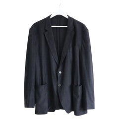 Salvatore Ferragamo Silk & Linen Jersey Sports Jacket