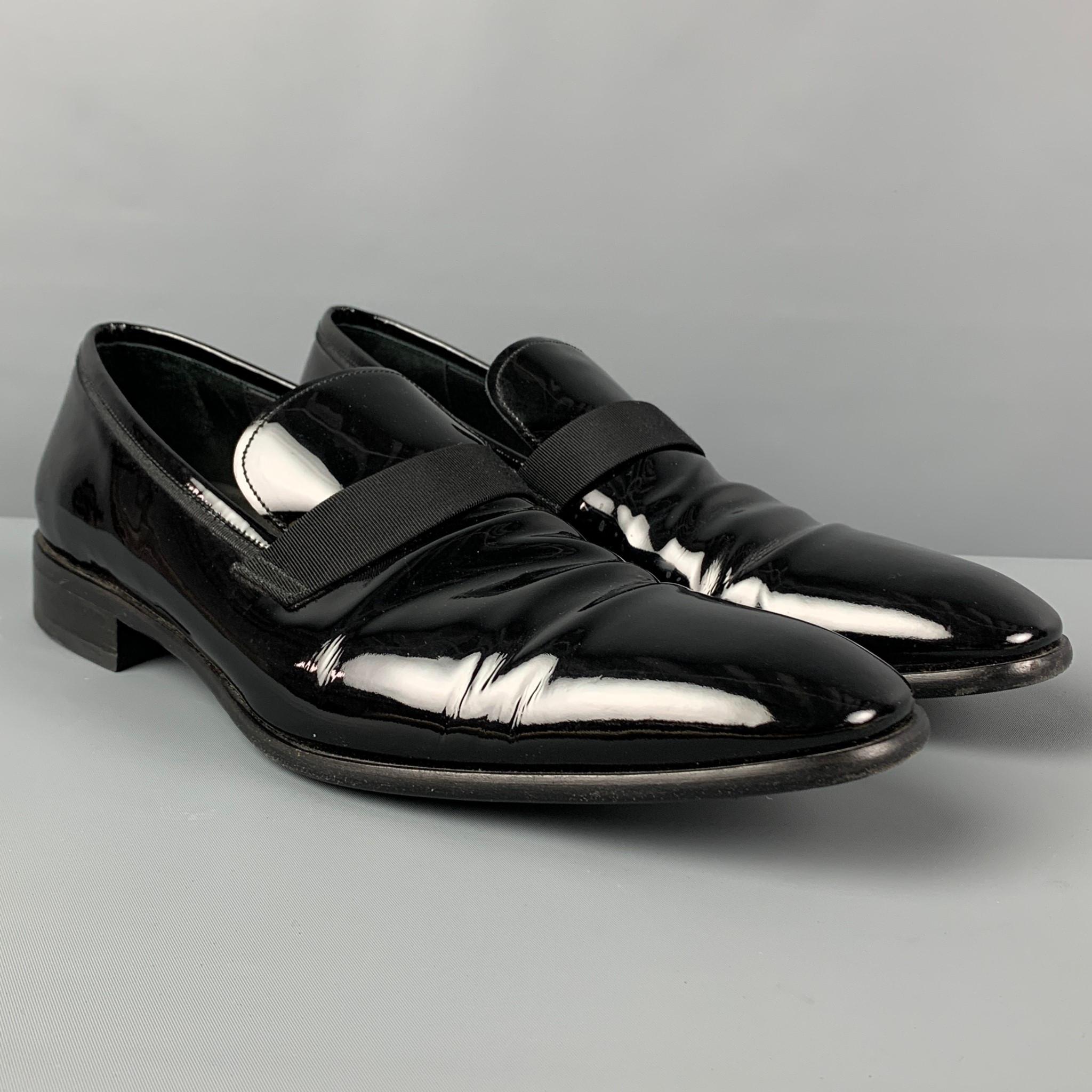 Louis Vuitton Black Orange Auteuil Velvet Loafers Formal Shoes LV-S0917P-0189  For Sale at 1stDibs