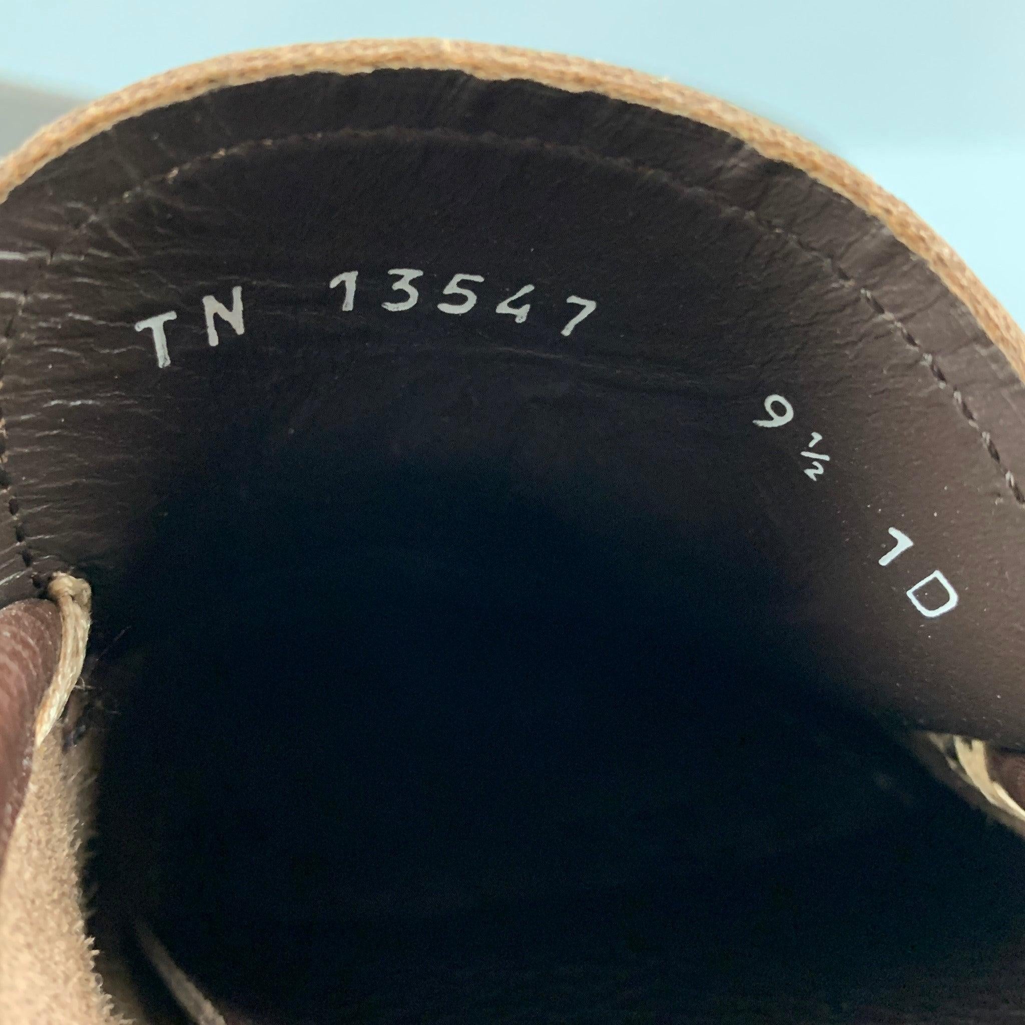 SALVATORE FERRAGAMO Size 9.5 Brown Leather Loafers 3