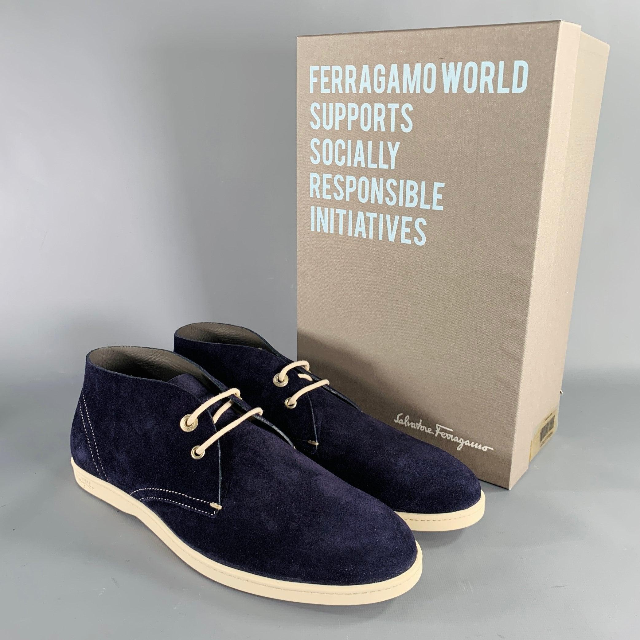 salvatore ferragamo chukka boots