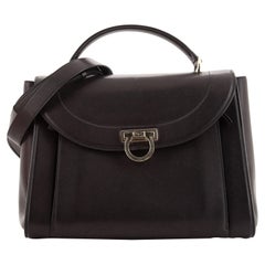 Salvatore Ferragamo Sofia Rainbow Saddle Bag Leather Medium