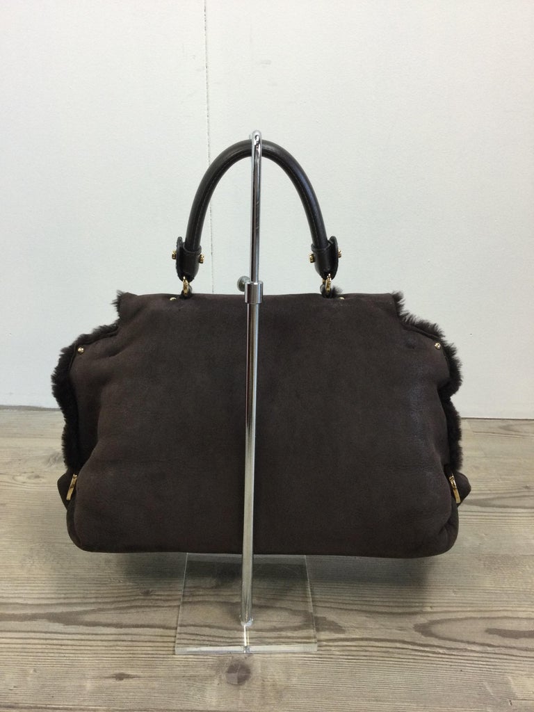 Salvatore Ferragamo Sofia Suede Bag at 1stDibs