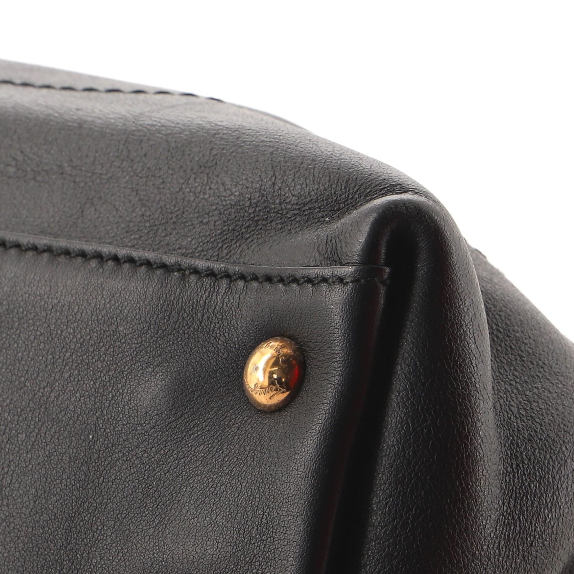 Salvatore Ferragamo Soft W Tragetasche aus Leder Groß 2