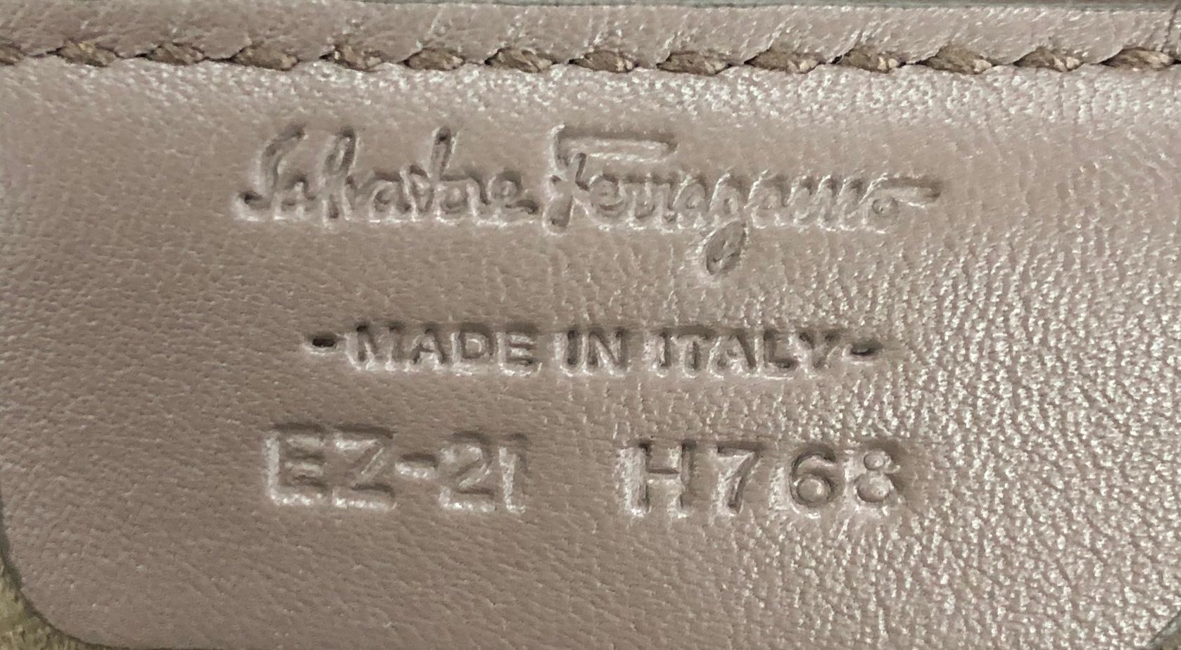 Salvatore Ferragamo Studio Hobo Leather 1