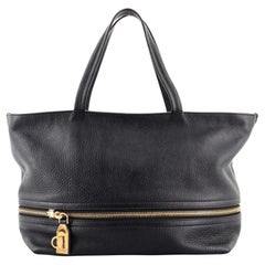 Salvatore Ferragamo Tara Ausziehbare Ledertasche Groß